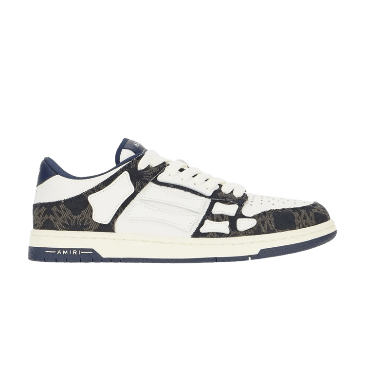 Amiri Skel Top Low 'MA Quad - Midnight Indigo'