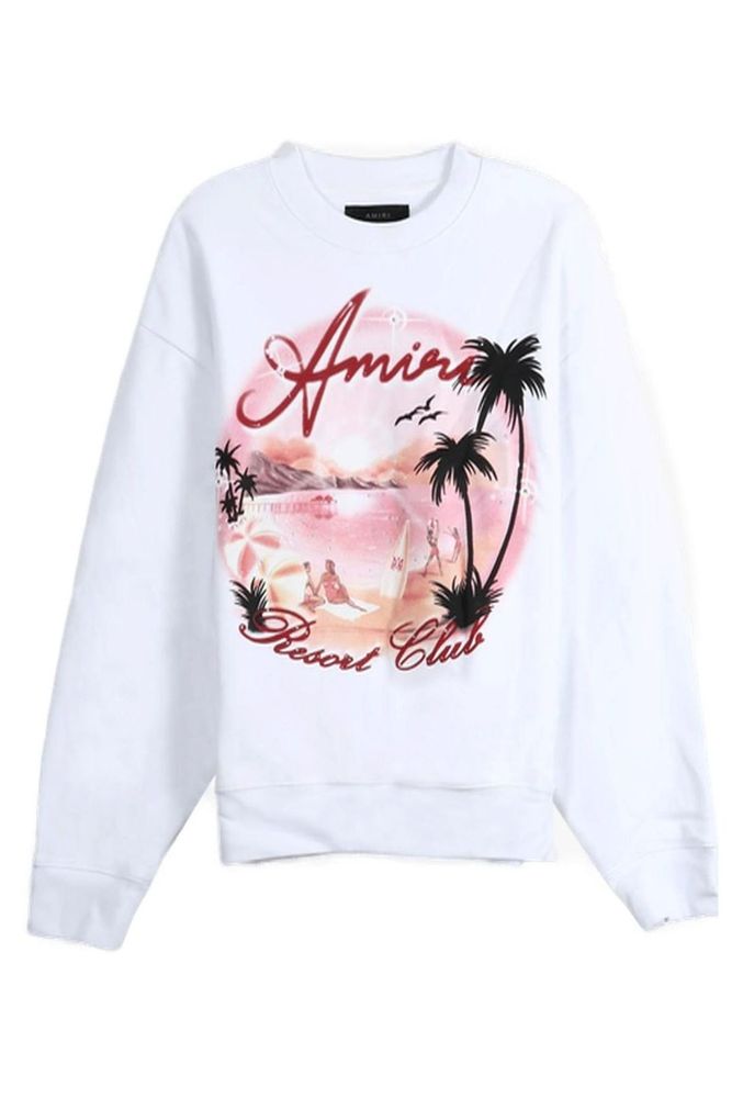 Amiri Paradise Airbrush Crewneck Sweatshirt