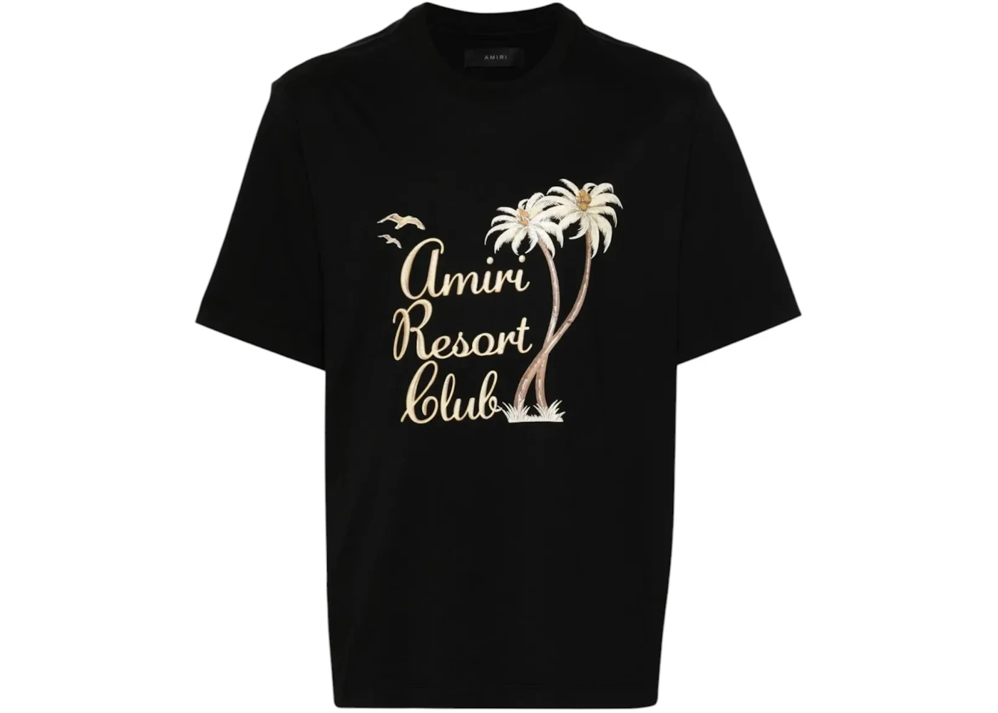 AMIRI Twisted Palms Tee Black