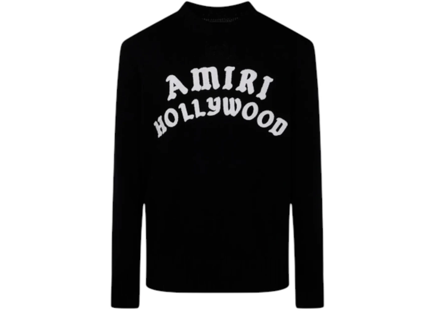 AMIRI Hollywood Knit Crewneck Black