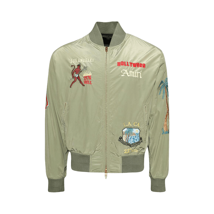 Amiri Sinners Bomber 'Olive'