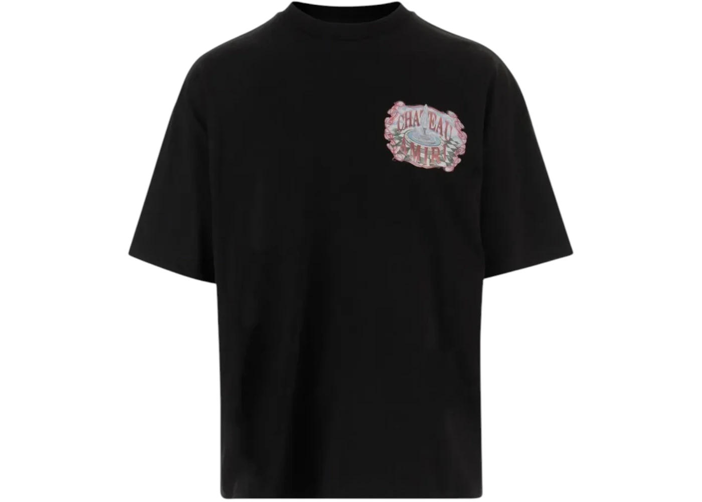 AMIRI Chateau Sketch Os Tee Black