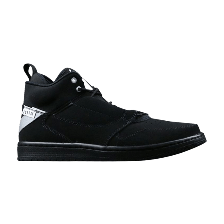 Air Jordan Fadeaway 'Black Metallic Silver'