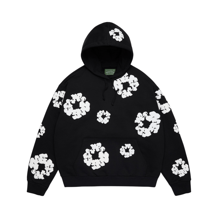 Denim Tears Cotton Wreath Hoodie 'Black'