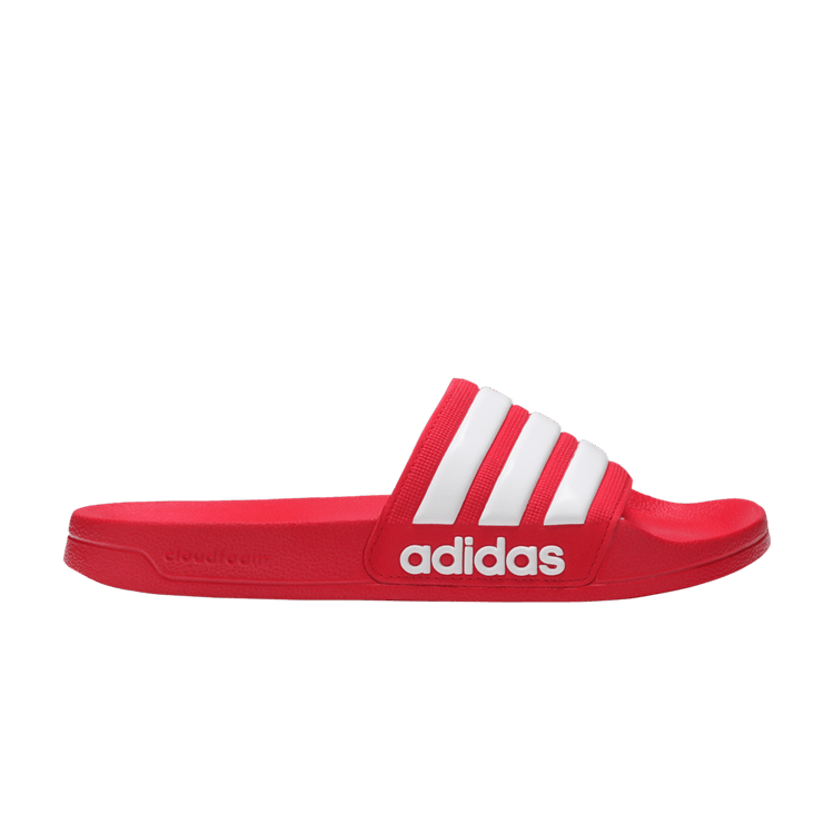 Adidas Adilette CloudFoam Slides 'Scarlet'