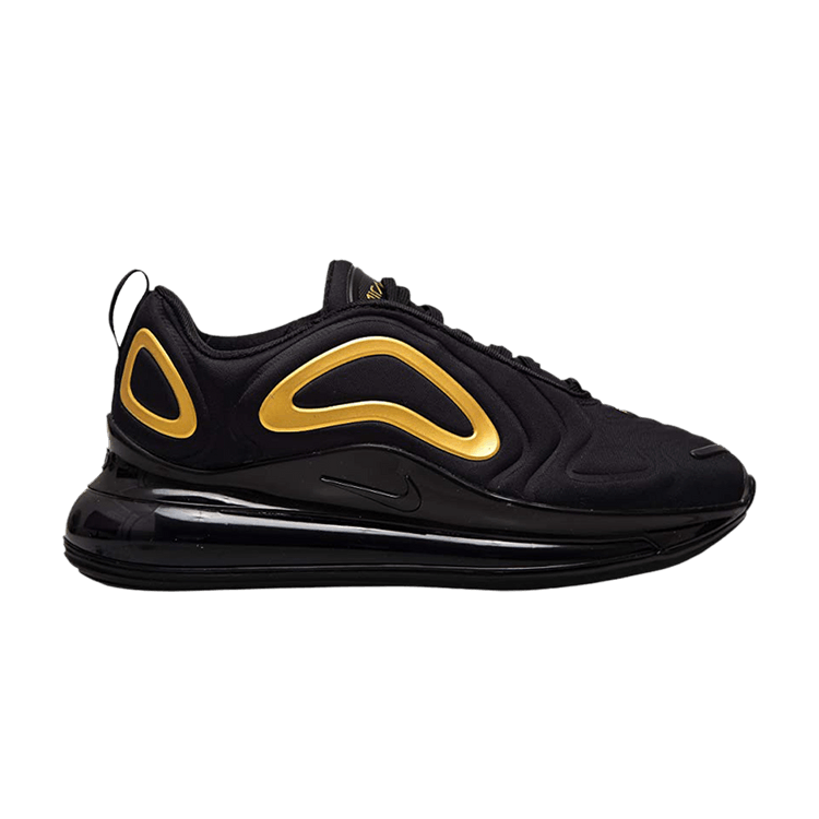 Nike Air Max 720 GS 'Black Metallic Gold'