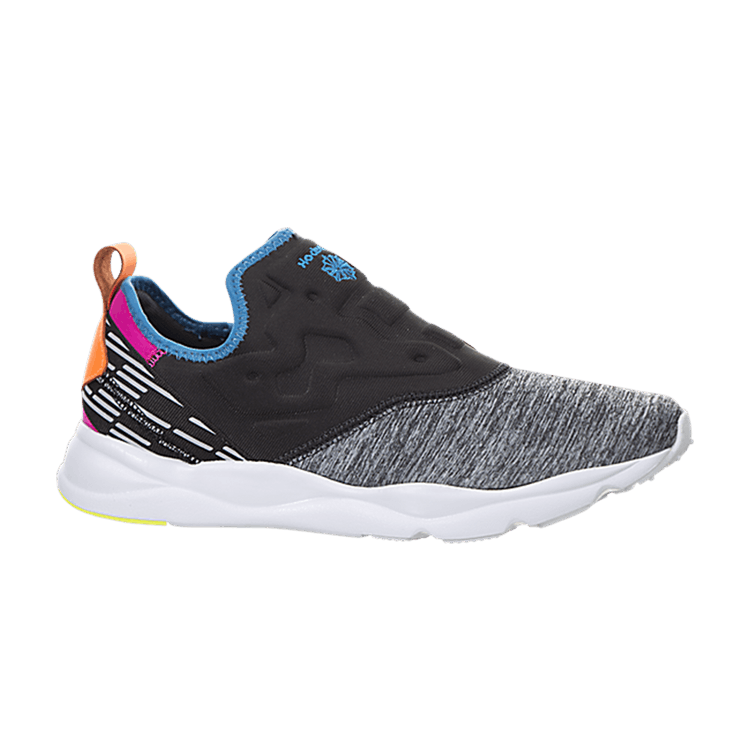 Reebok Wmns FuryLite Slip-On Lux 'Coal'