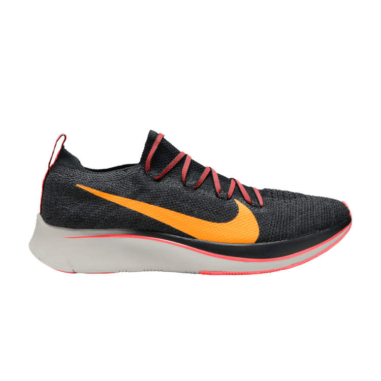 Nike Zoom Fly Flyknit 'Black Flash Crimson'