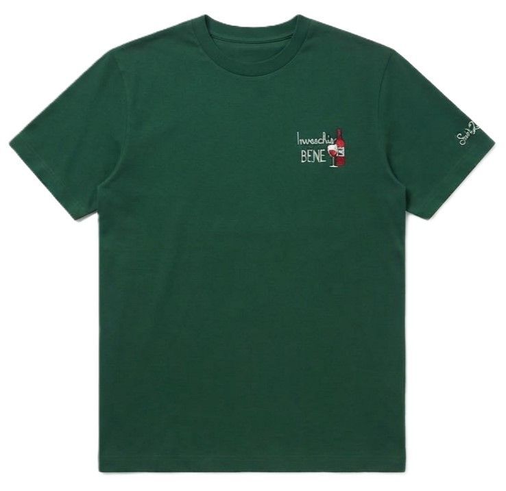 Mc2 Saint Barth Invecchio Bene Embroidered T-Shirt