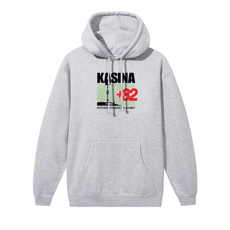 Anti Social Social Club x Kasina Radio Signal Hoodie 'Melange'