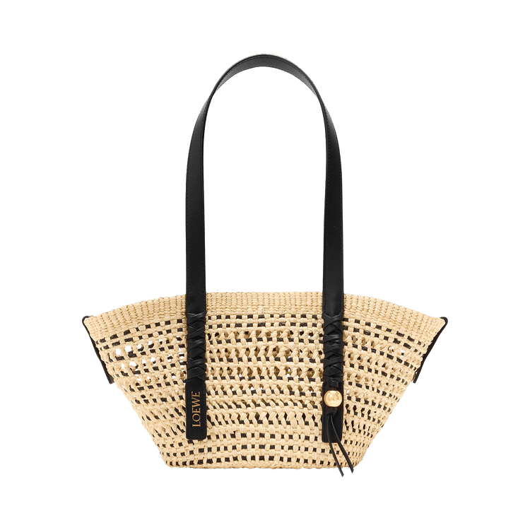 Loewe Braid Basket Small 'Natural/Black'