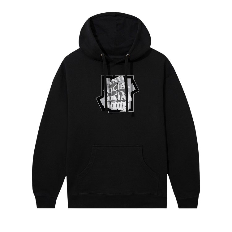 Anti Social Social Club x Undefeated Play Social Hoodie 'Black'