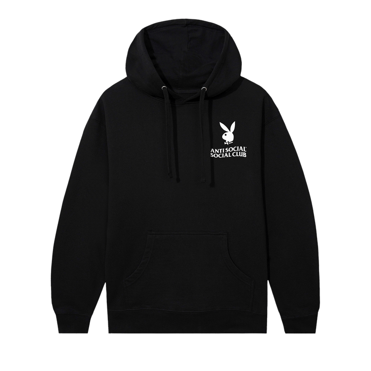 Anti Social Social Club x Playboy Read It Hoodie 'Black'