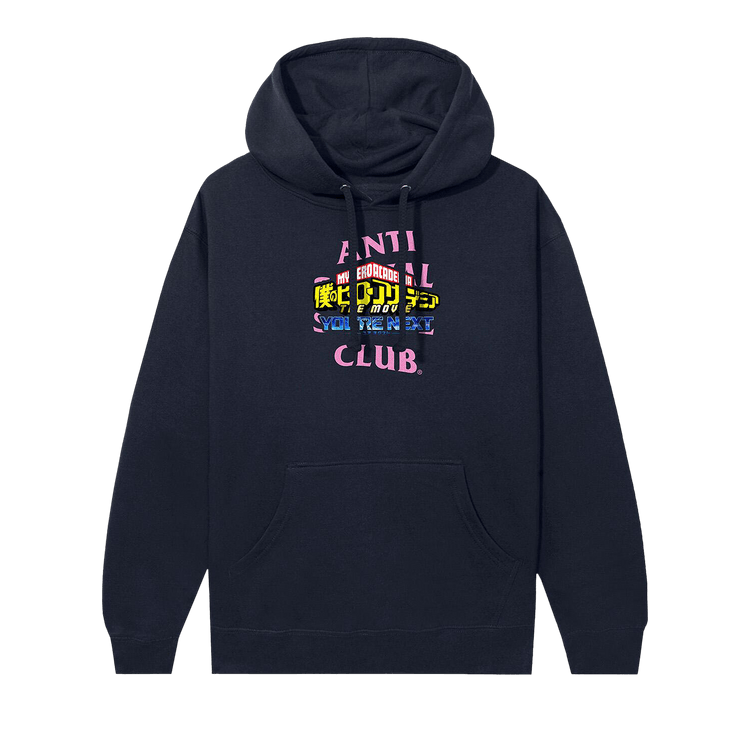 Anti Social Social Club Dark Might Hoodie 'Slate Blue'