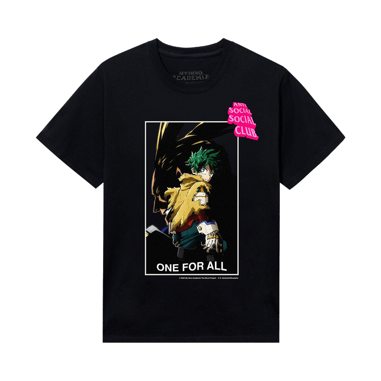 Anti Social Social Club One For All Tee 'Black'