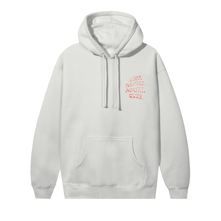 Anti Social Social Club 3D Mind Games Hoodie 'Smoke'