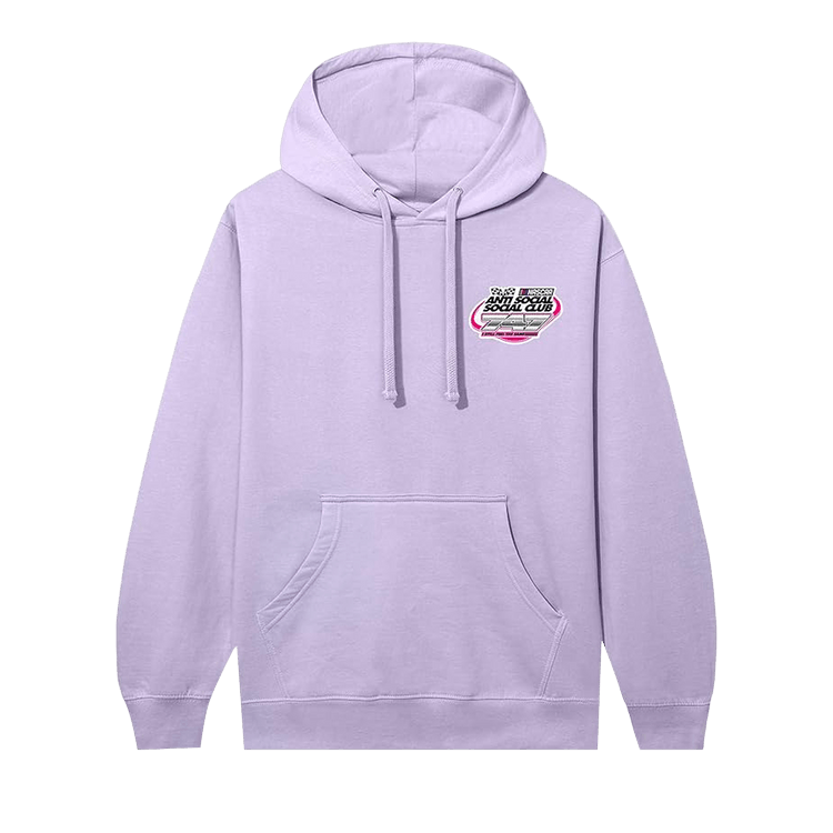 Anti Social Social Club x Nascar Games Hoodie 'Pink'