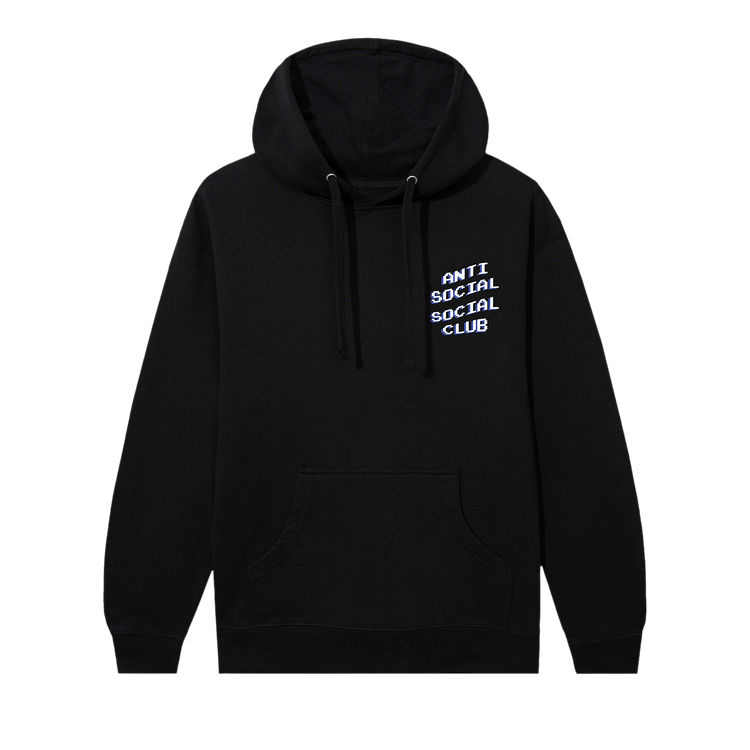 Anti Social Social Club x Pac Man Pixel Hoodie 'Black'