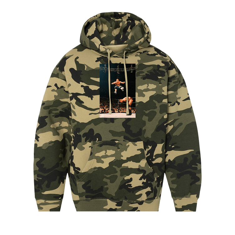 Anti Social Social Club x WWE You Can't See Me Hoodie 'Camo'