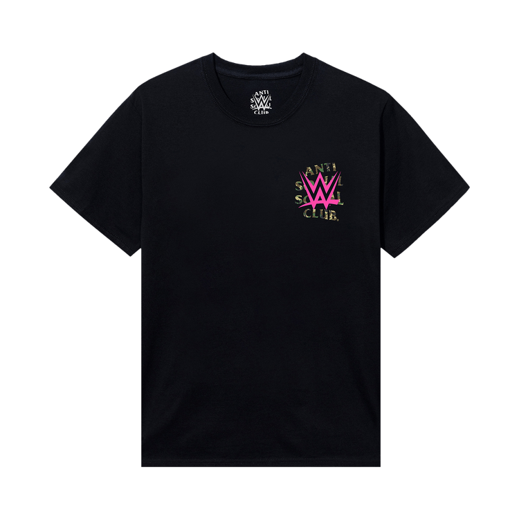 Anti Social Social Club x WWE Lockout Tee 'Black'
