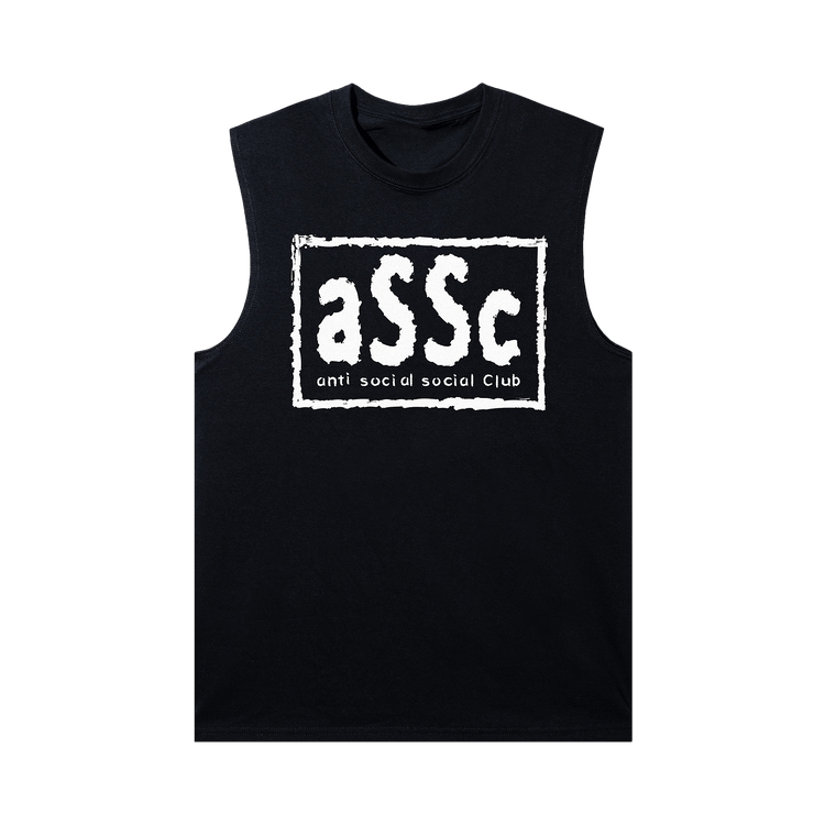 Anti Social Social Club x WWE NWO Muscle Tank 'Black'