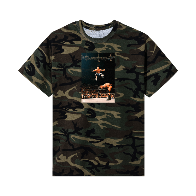 Anti Social Social Club x WWE You Can't See Me Tee 'Camo'