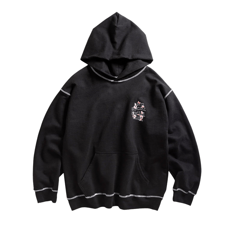 Anti Social Social Club Contrast Stitch Hoodie 'Black'