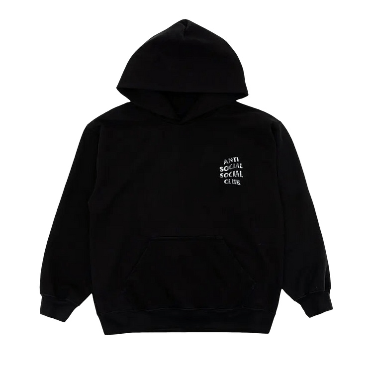 Anti Social Social Club Weathered Hoodie 'Black'