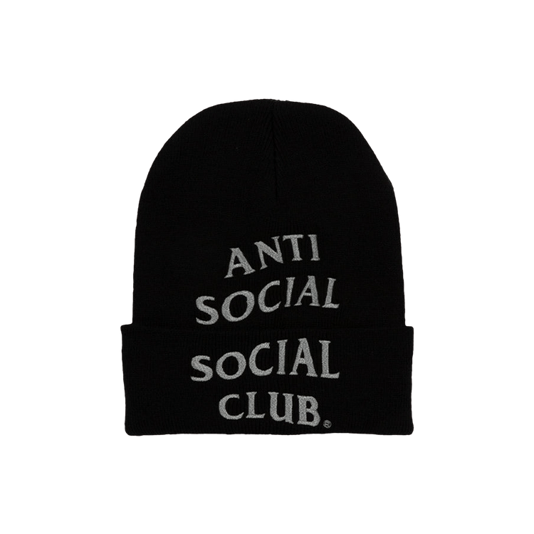 Anti Social Social Club Embroidered Beanie 'Black'