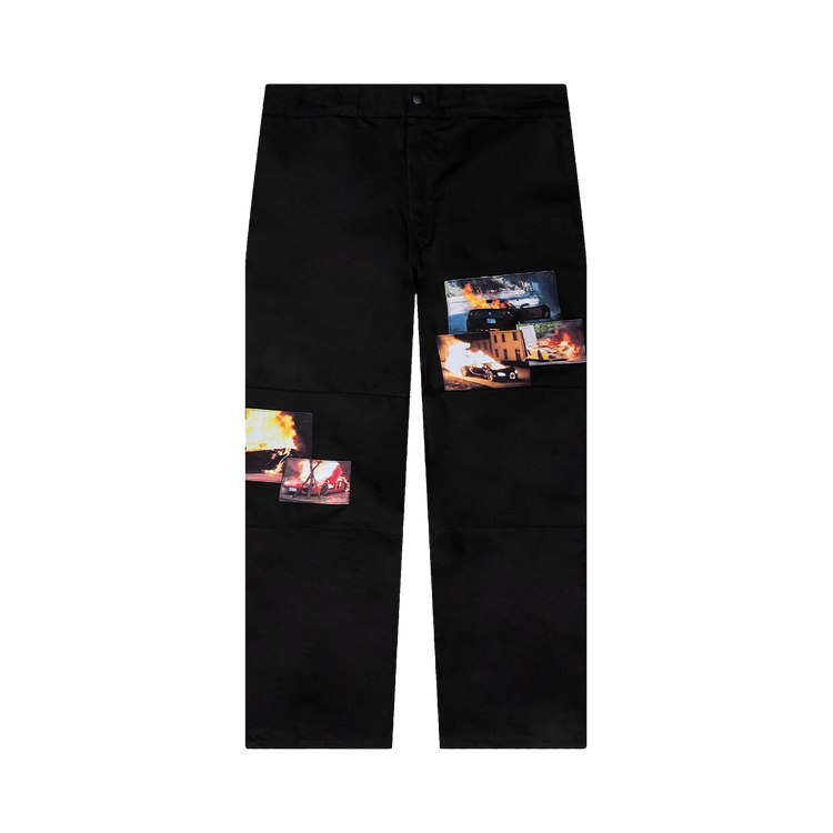 Anti Social Social Club Burnout Work Pant 'Black'