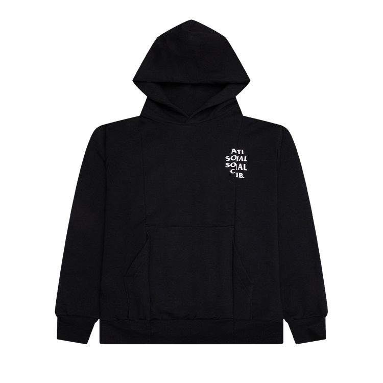 Anti Social Social Club Sliced Mind Games Hoodie 'Black'