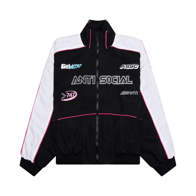 Anti Social Social Club Racing Track Jacket 'Black'