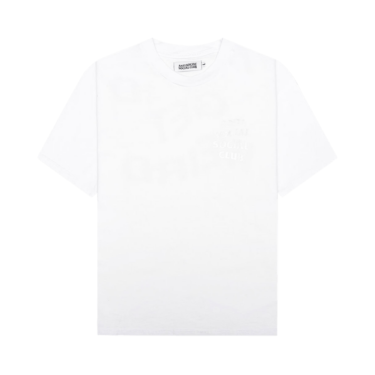 Anti Social Social Club Get Weird Hologram Tee 'White'