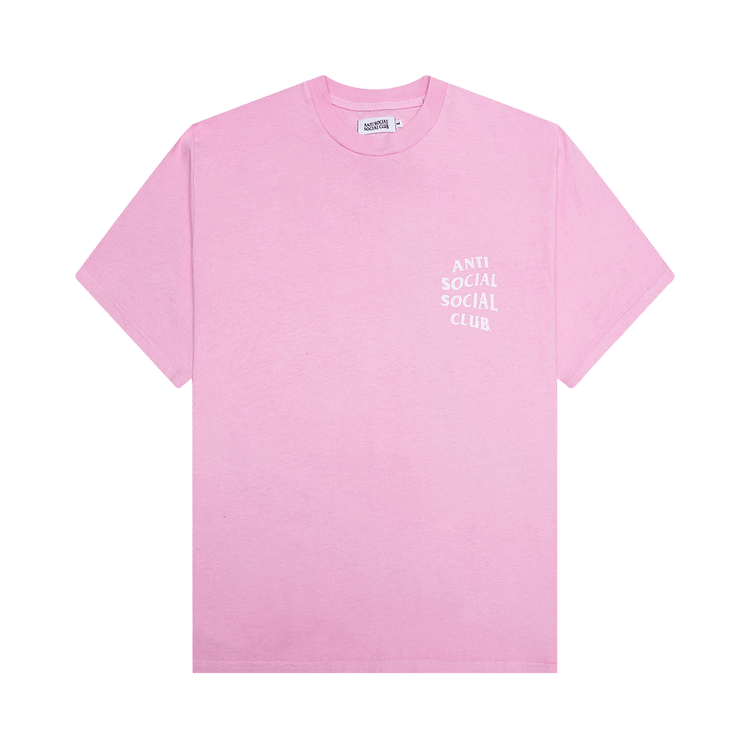 Anti Social Social Club Mind Game Weathered Tee 'Pink'