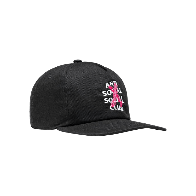 Anti Social Social Club Cancelled Paint Snapback 'Black'