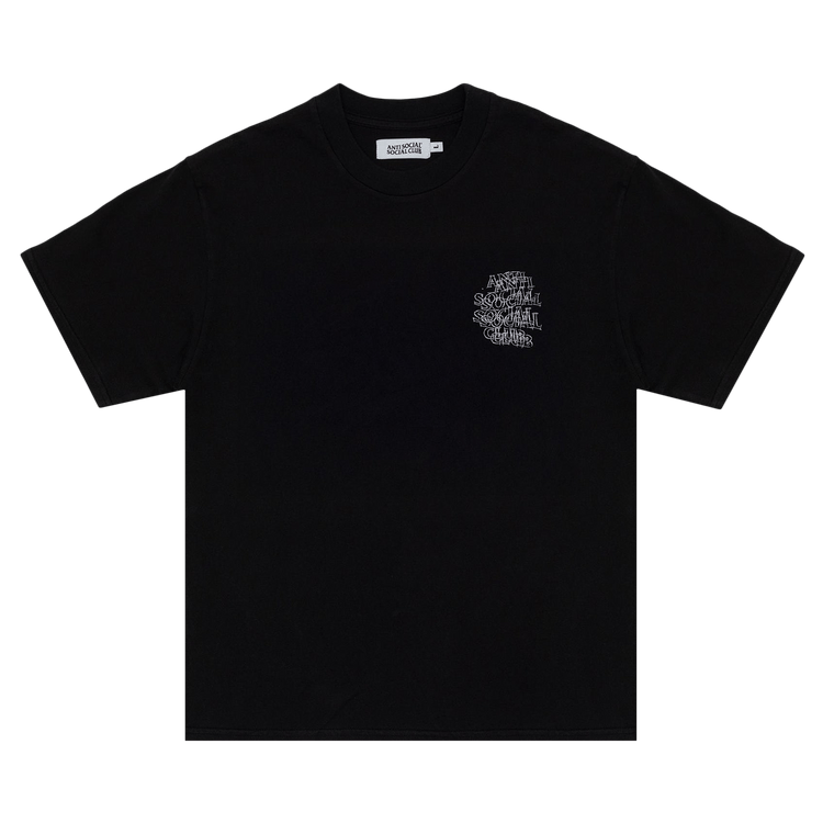 Anti Social Social Club Keyed Up Tee 'Black'