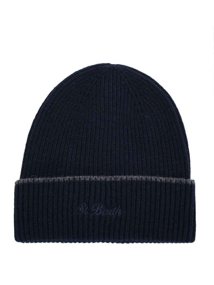 Mc2 Saint Barth Ribbed Turn-Up Hat