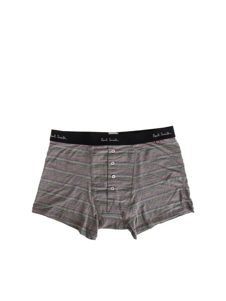 Paul Smith Multistripe Button-Front Boxer Briefs