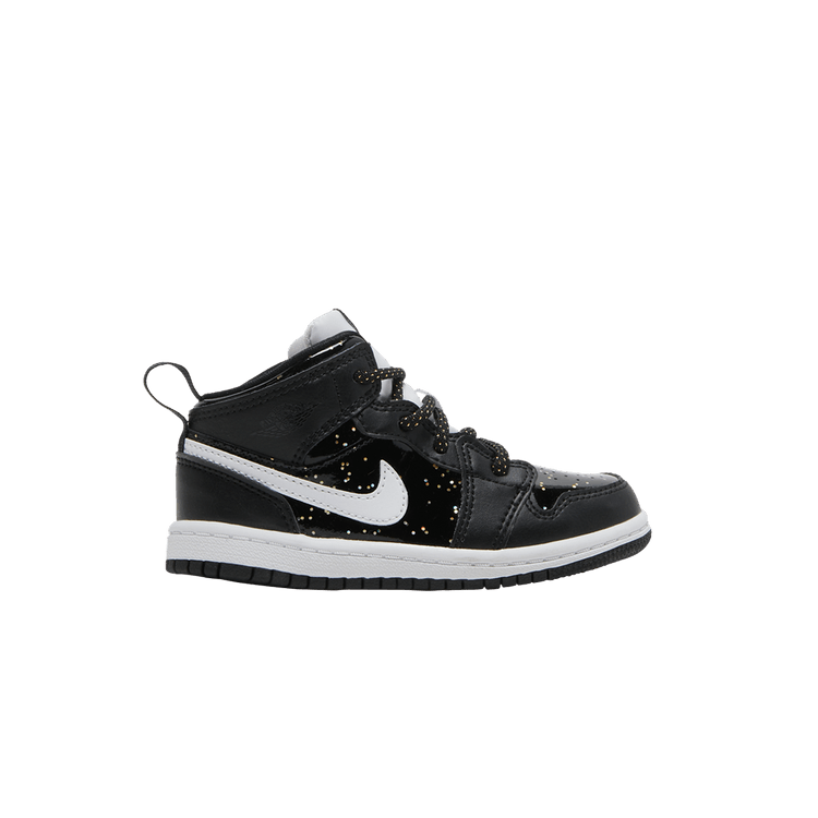 Air Jordan 1 Mid SE TD 'Black Glitter'