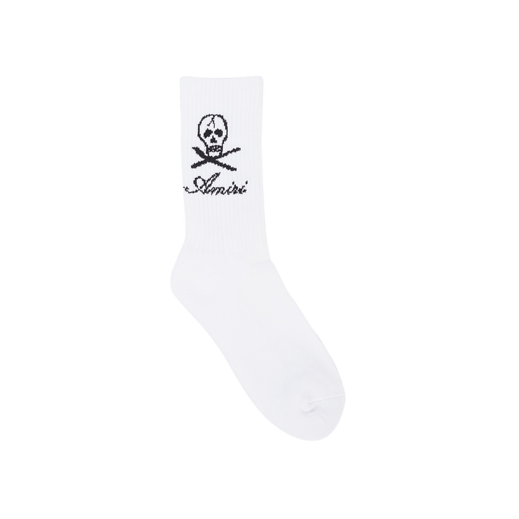 Amiri x Wes Lang Skull Head Sock 'White'