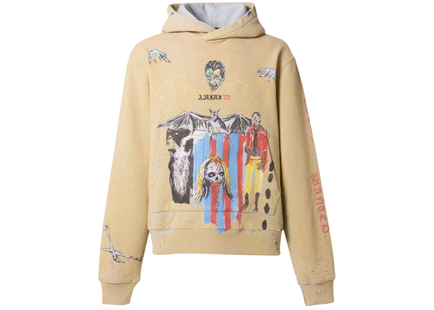 AMIRI Blood 38' Hoodie Heather Birch