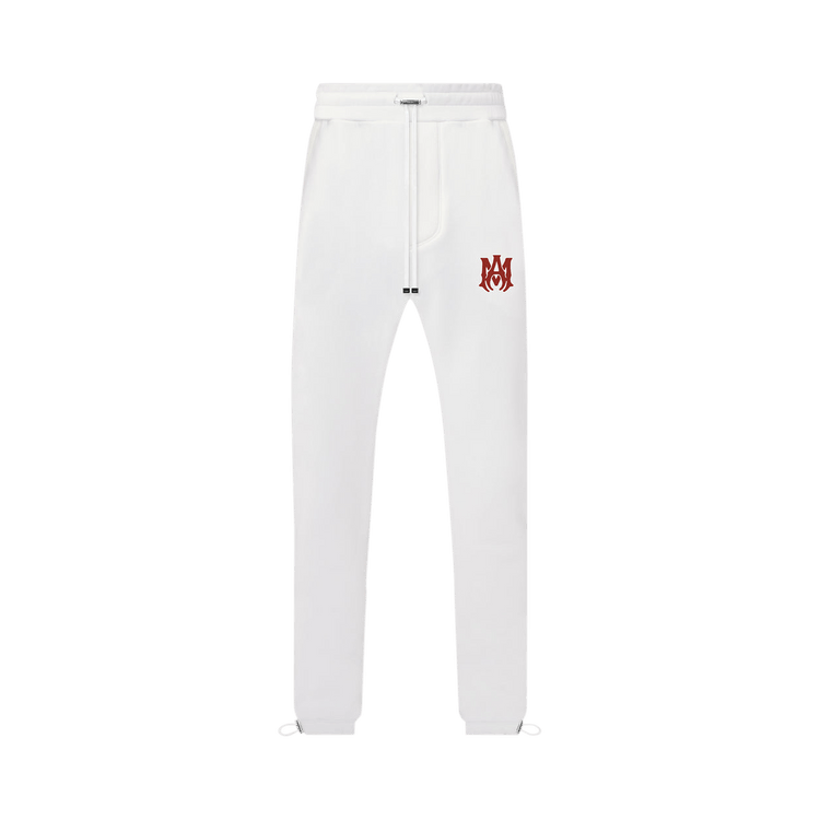 Amiri MA Logo Sweatpant 'White/Red'