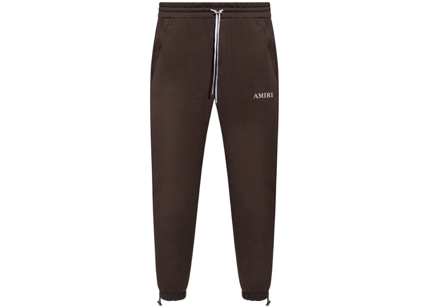 AMIRI Puff Logo Sweatpants Brown