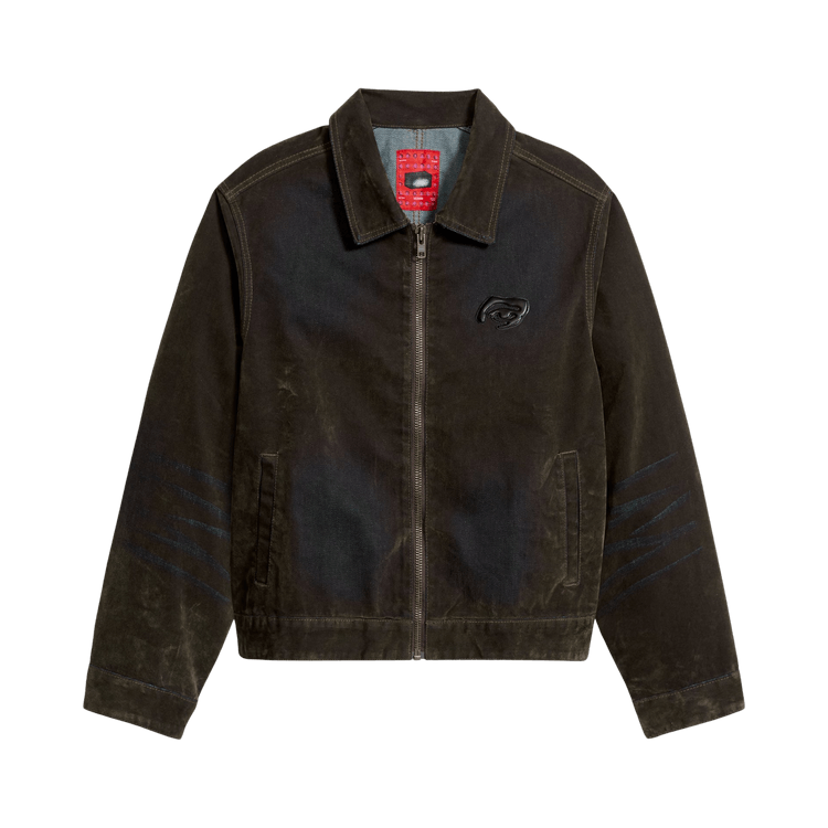 KidSuper Flocked Work Jacket 'Brown'