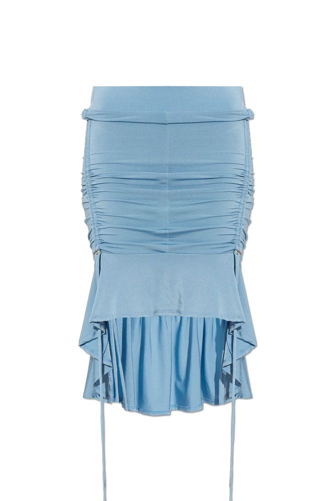 Knwls Cu Asymmetric Ruched Skirt