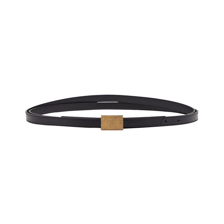 Lanvin Concerto Double Row Belt 'Black'