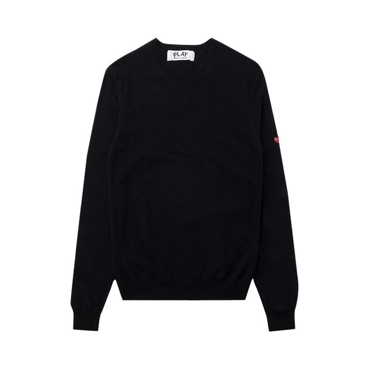 Comme des Garçons PLAY Small Heart Sweater 'Navy'