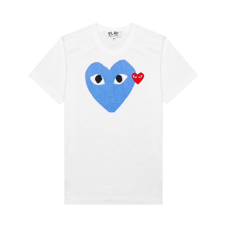 Comme des Garçons PLAY Colored Heart Tee 'Blue'