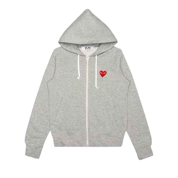 Comme des Garçons PLAY Zip Up 'Grey'
