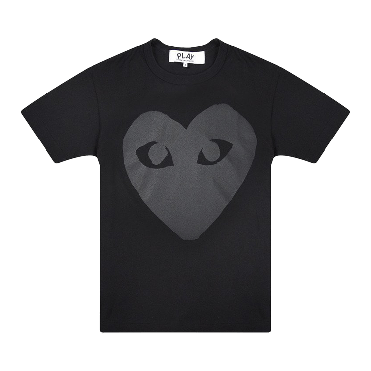 Comme des Garçons PLAY Heart T-Shirt 'Black/Black'